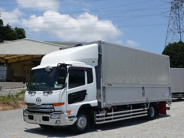 日産UD コンドル 中型/増トン ウイング エアサス ベッドの中古トラック画像1