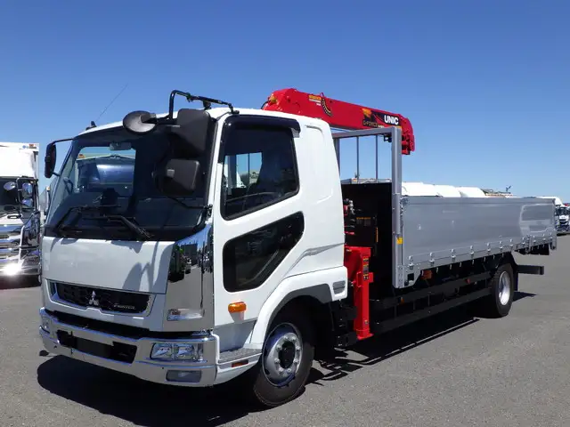 三菱 ファイター 中型/増トン クレーン付 アルミブロック 4段の中古トラック画像1