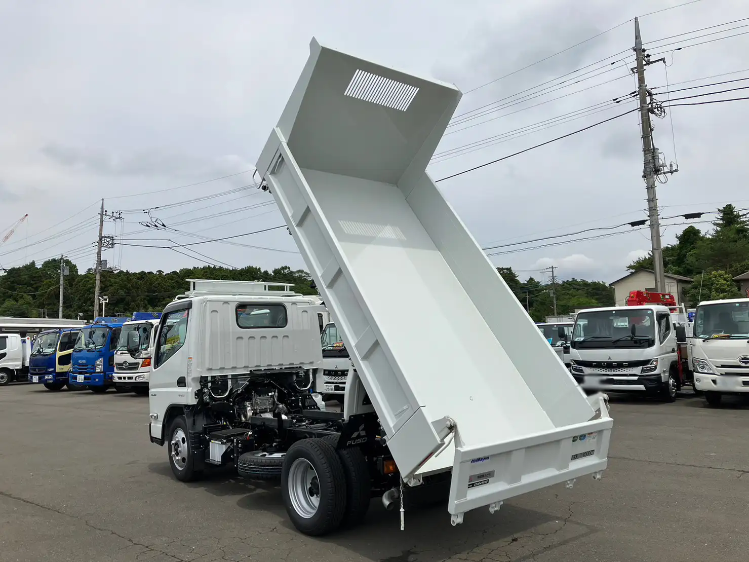 三菱 キャンター 小型 ダンプ 強化 2RG-FBA60の中古トラック画像4