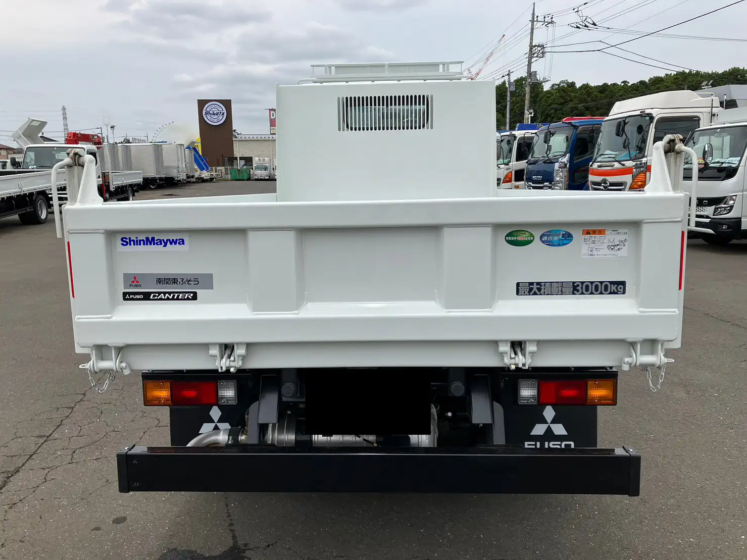 三菱 キャンター 小型 ダンプ 強化 2RG-FBA60の中古トラック画像3