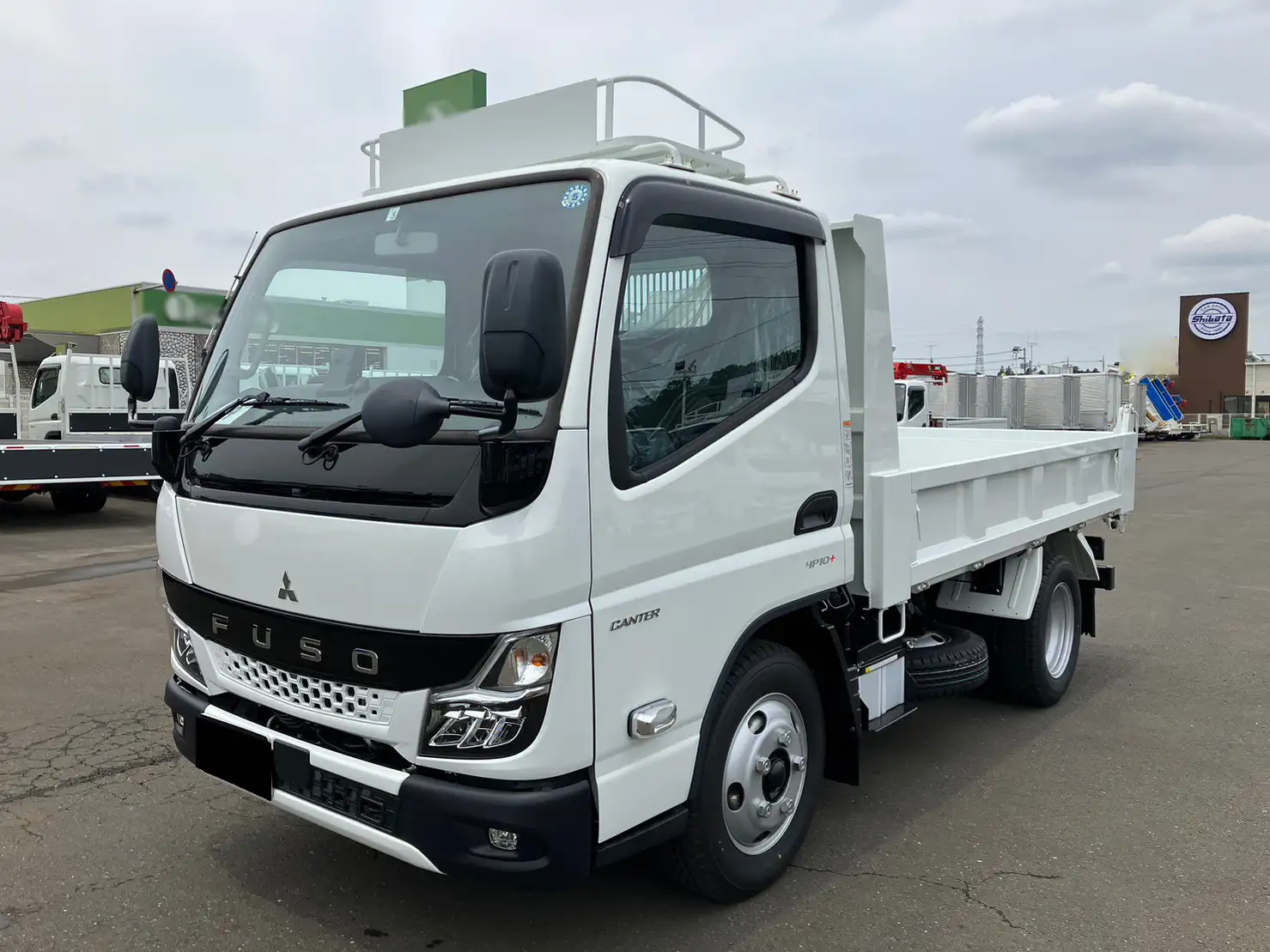 三菱 キャンター 小型 ダンプ 強化 2RG-FBA60の中古トラック画像1
