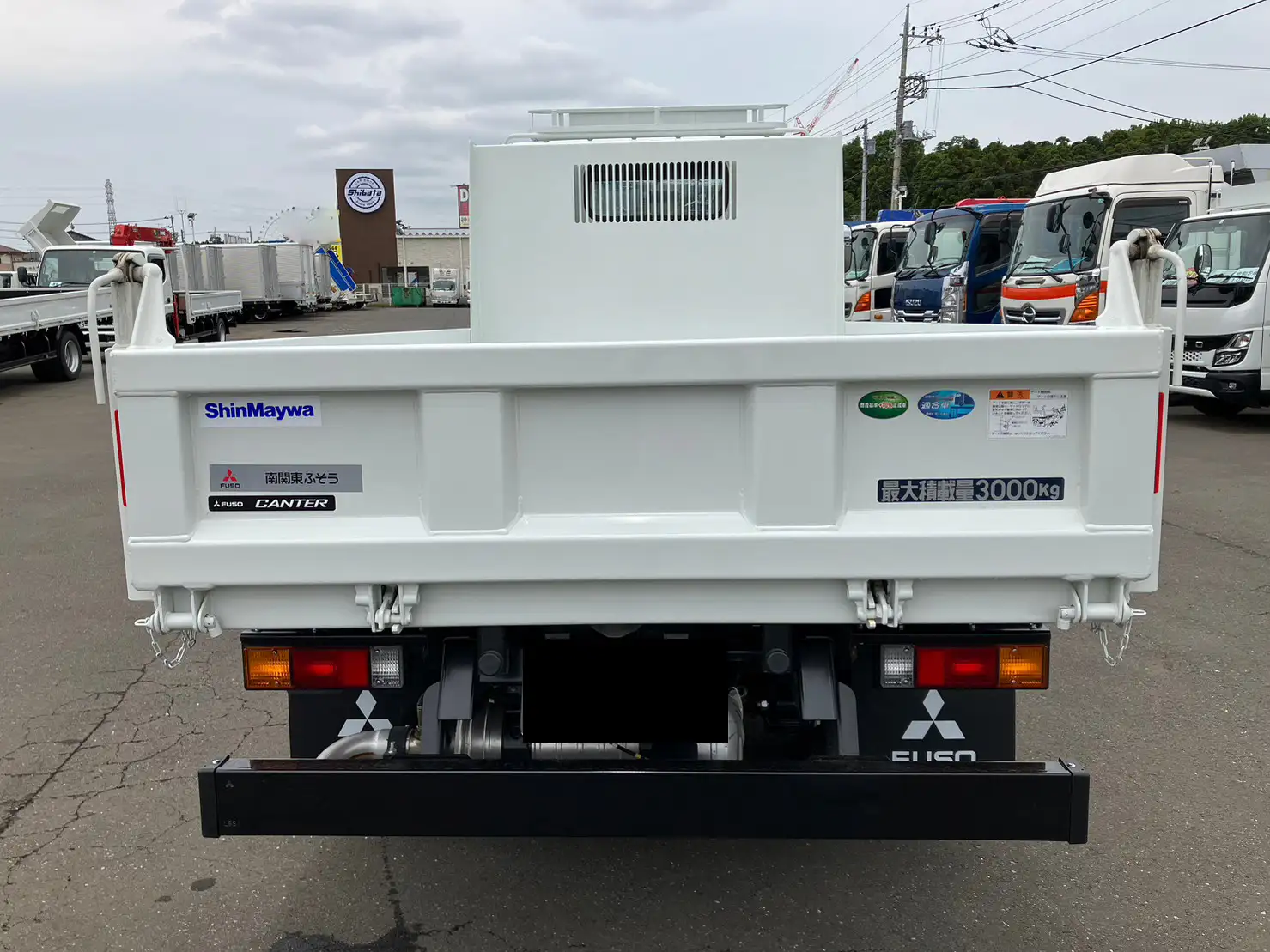 三菱 キャンター 小型 ダンプ 強化 2RG-FBA60の中古トラック画像3
