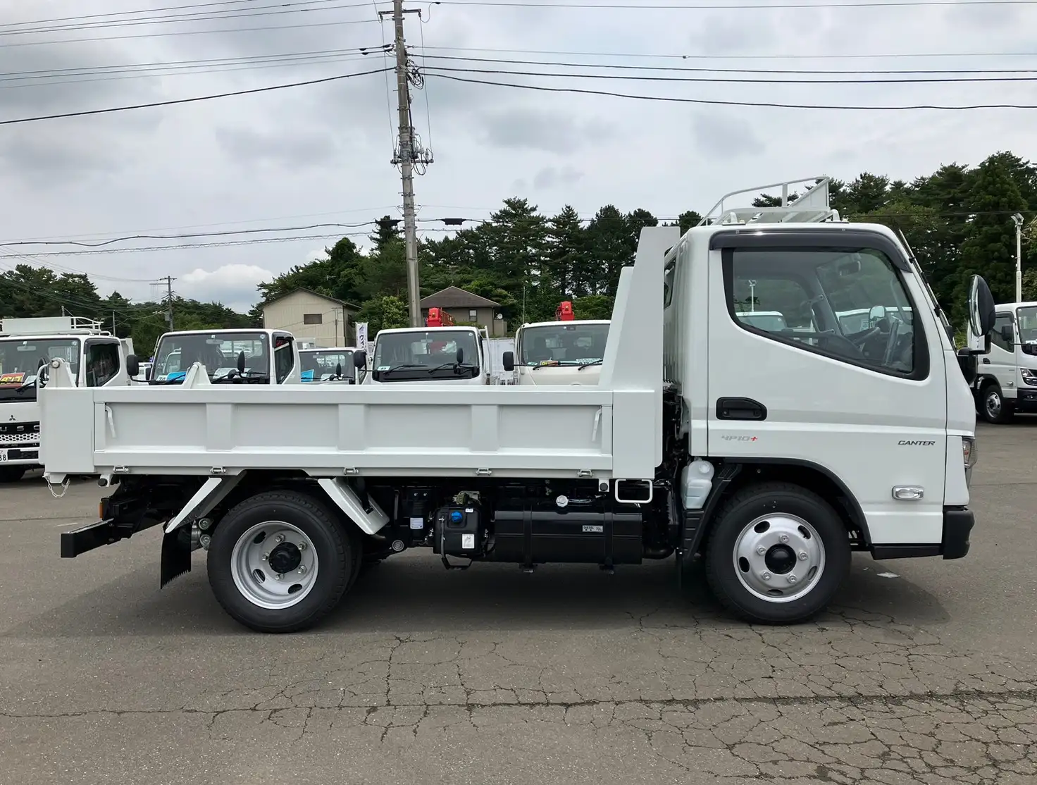 三菱 キャンター 小型 ダンプ 強化 2RG-FBA60の中古トラック画像2