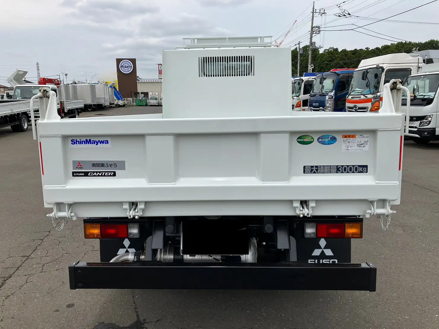 三菱 キャンター 小型 ダンプ 強化 2RG-FBA60の中古トラック画像3