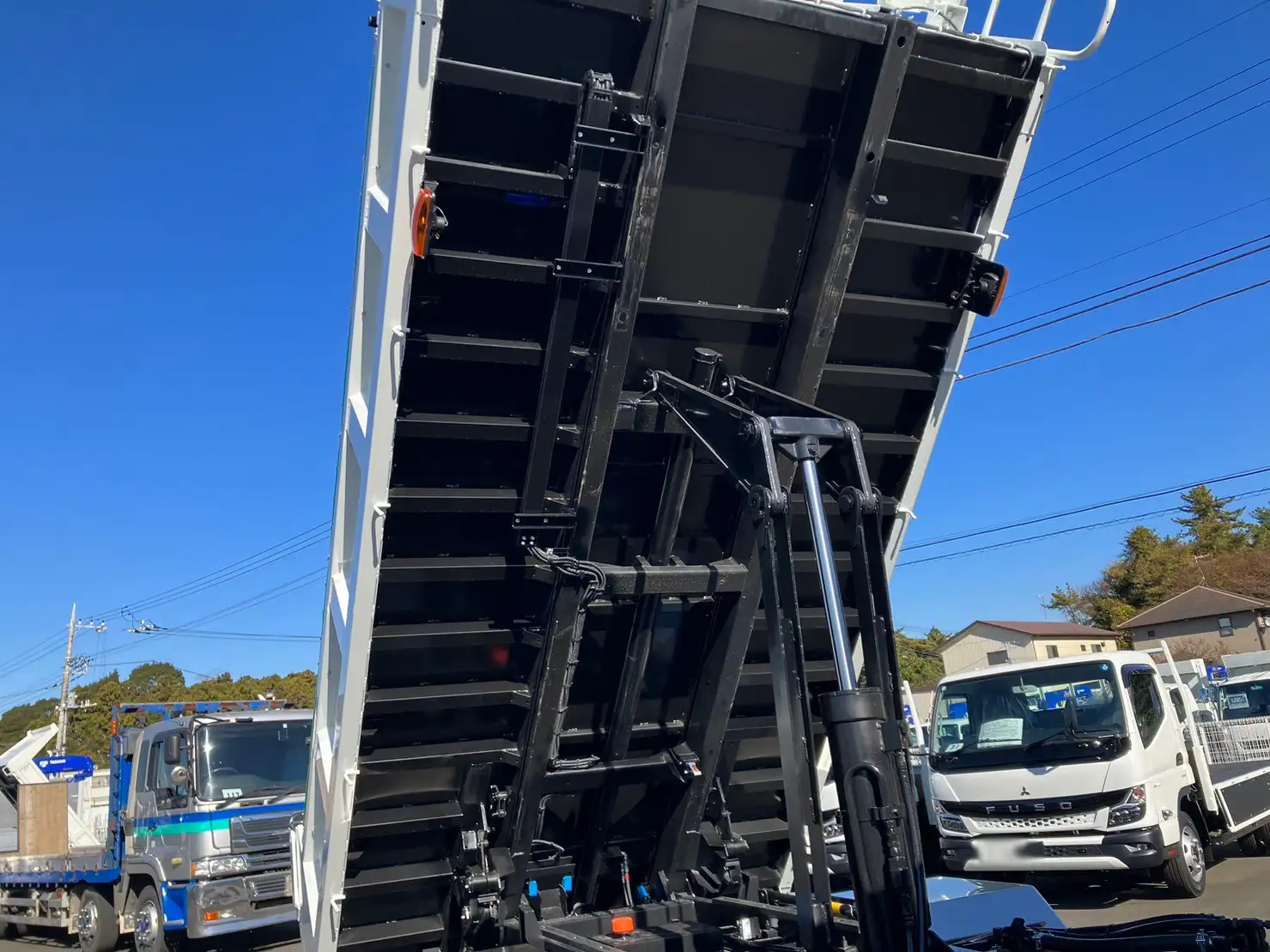 三菱 ファイター 中型/増トン ダンプ ローダー コボレーンの中古トラック画像13