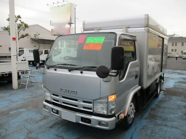 いすゞ エルフ 小型 アルミバン サイドドア TKG-NKR85N の中古トラック【車両No.168027】