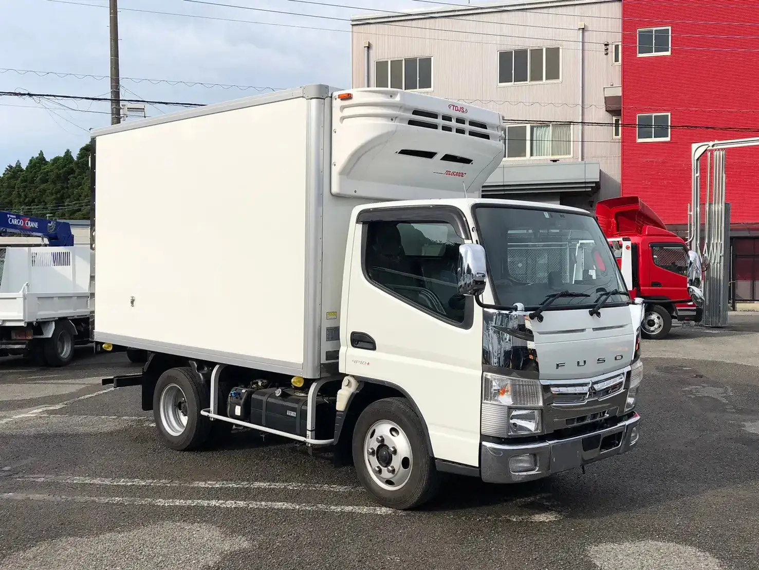 三菱 キャンター 小型 冷凍冷蔵 低温 床アルミの中古トラック画像2