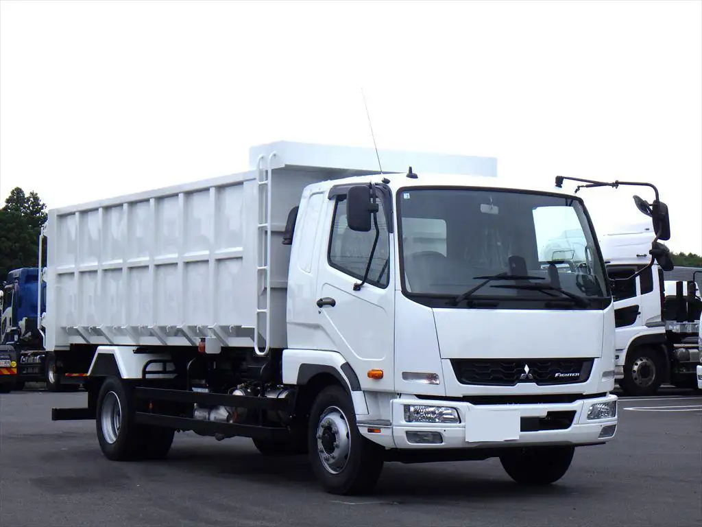 三菱 ファイター 中型/増トン ダンプ 土砂禁 ベッドの中古トラック画像2