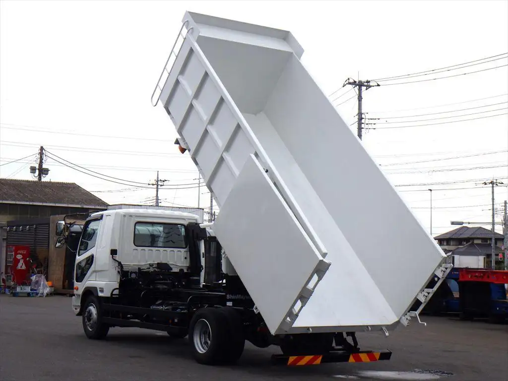 三菱 ファイター 中型/増トン ダンプ 土砂禁 ベッドの中古トラック画像6