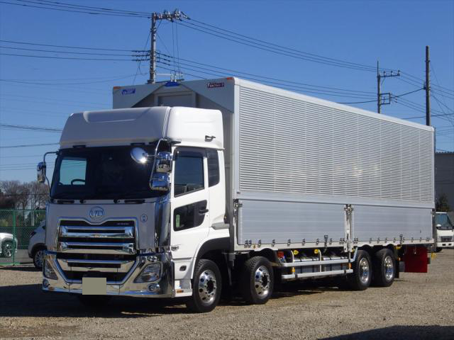 いすゞ ギガ 大型 ウイング ハイルーフ 床鉄板 の中古トラック【車両No.163646】