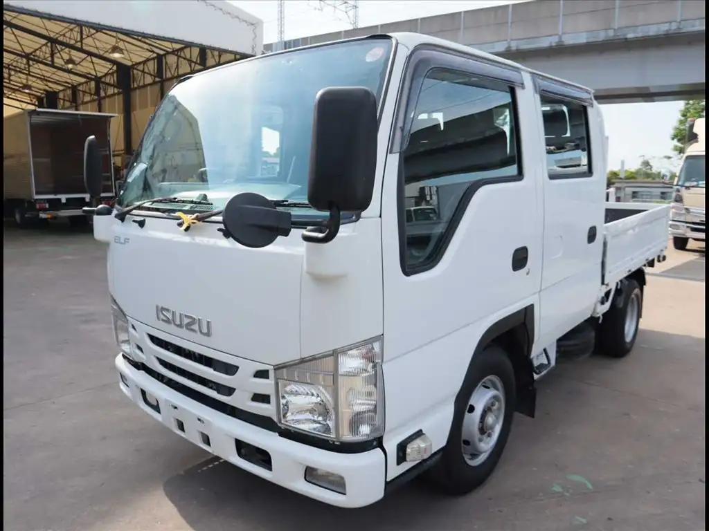 いすゞ エルフ 小型 平ボディ Wキャブ 2RG-NHR88A の中古トラック【車両No.167983】