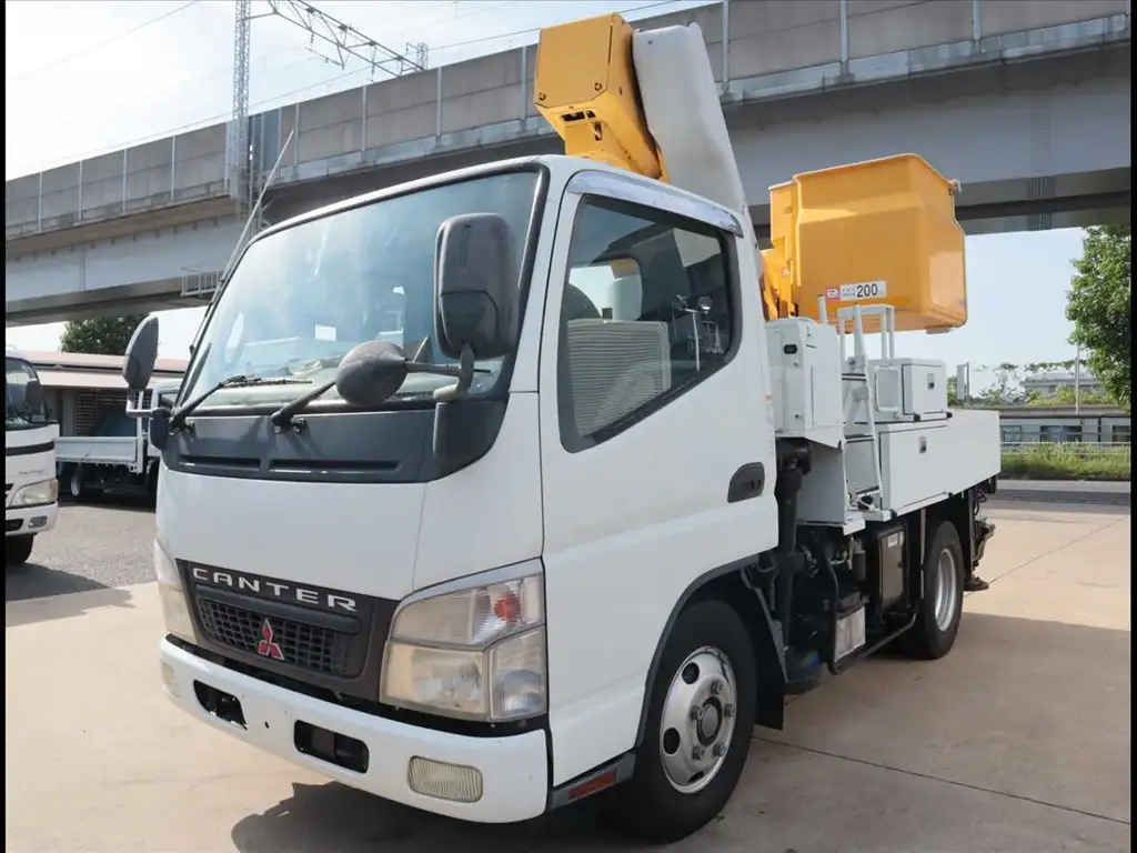 三菱 キャンター 小型 高所・建柱車 高所作業車 電工仕様 の中古トラック【車両No.167999】