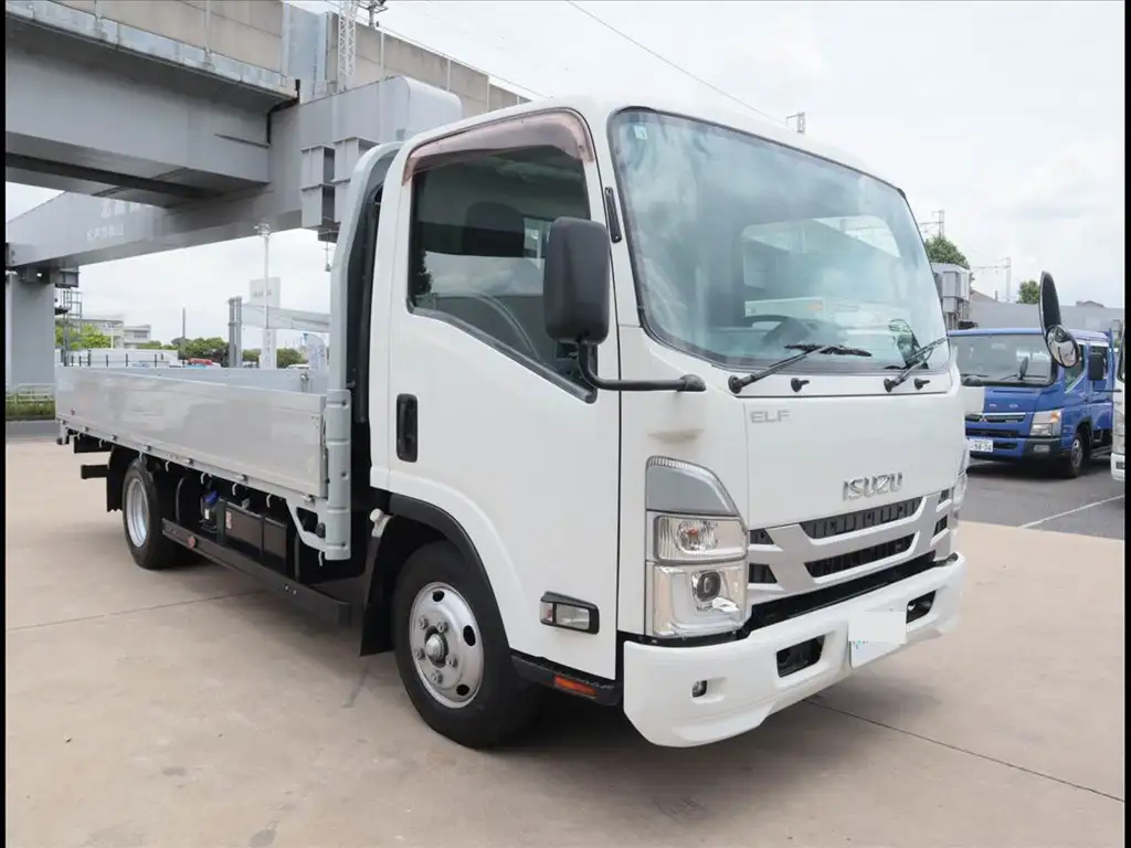 いすゞ エルフ 小型 平ボディ アルミブロック 2RG-NNR88ARの中古トラック画像2