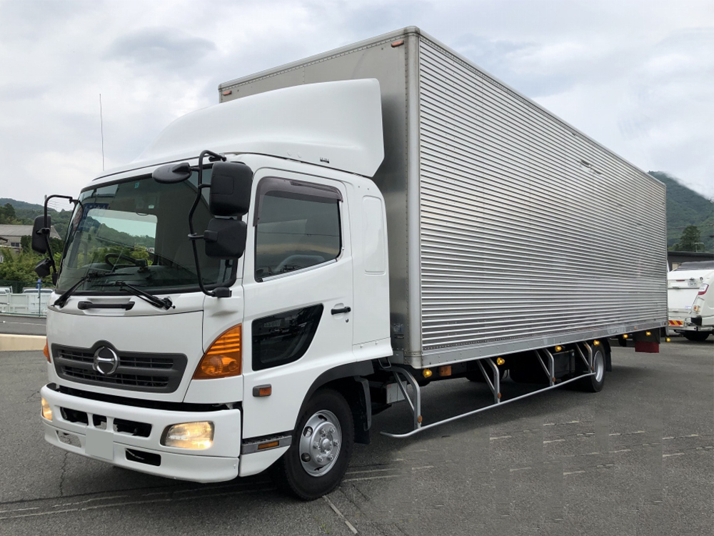 日野 レンジャー 中型/増トン アルミバン ワイド BKG-FD7JUYA