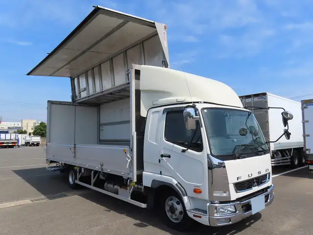 三菱 ファイター 中型/増トン ウイング パワーゲート エアサスの中古トラック画像3