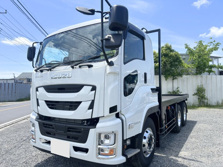 いすゞ ギガ 大型 平ボディ 2PG-CXM77DT