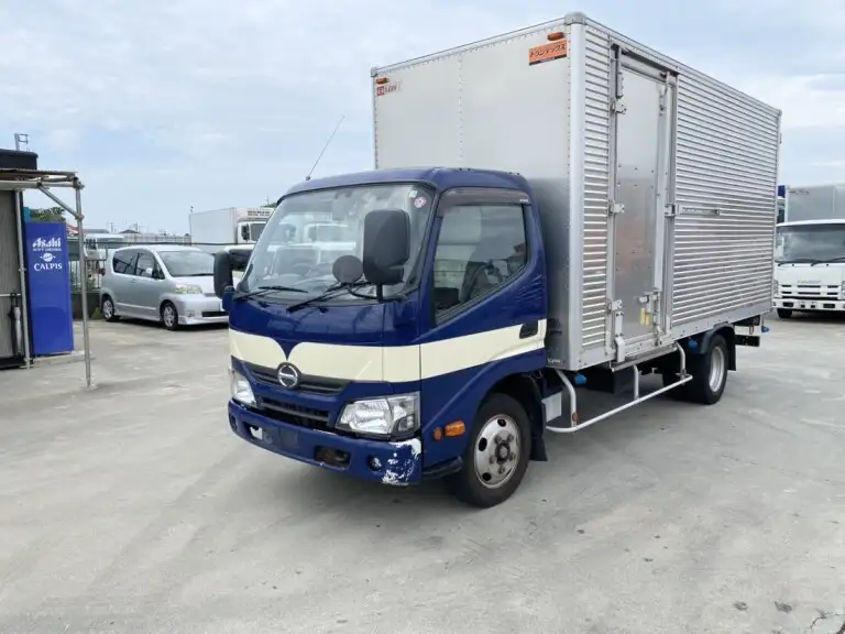日野 デュトロ 小型 アルミバン サイドドア TKG-XZC655Mの中古トラック画像1
