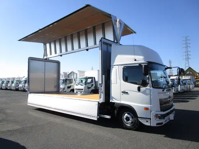 日野 レンジャー 中型/増トン ウイング パワーゲート エアサスの中古トラック画像2