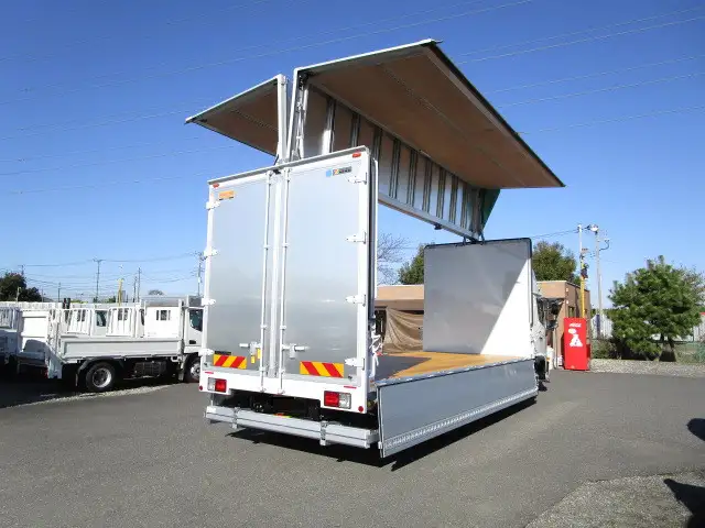 日野 レンジャー 中型/増トン ウイング パワーゲート エアサスの中古トラック画像3