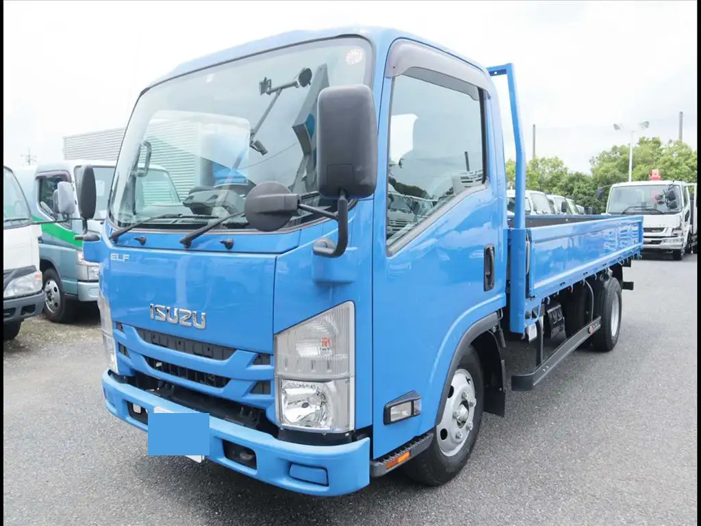 いすゞ エルフ 小型 平ボディ 2RG-NMR88AR R2の中古トラック画像1