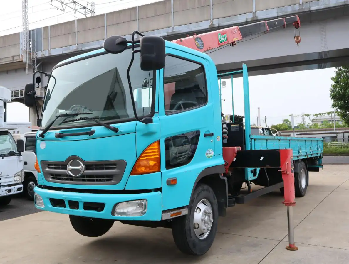 日野 レンジャー 中型/増トン クレーン付 4段 ラジコンの中古トラック画像1