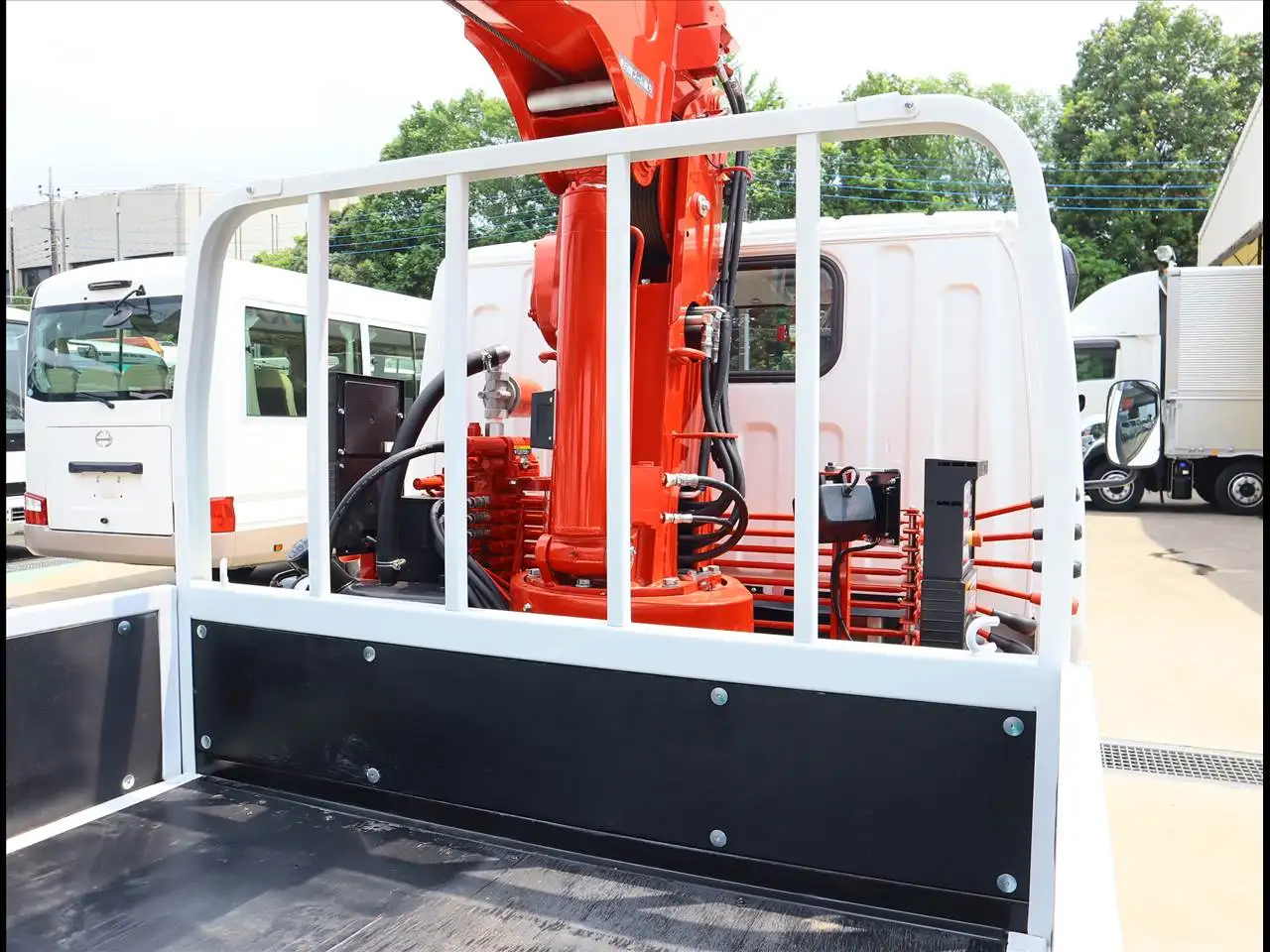 三菱 キャンター 小型 クレーン付 3段 ラジコンの中古トラック画像6