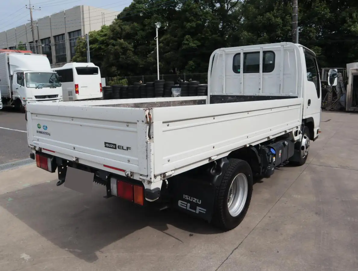 いすゞ エルフ 小型 平ボディ 2RG-NJR88A H31/R1の中古トラック画像2