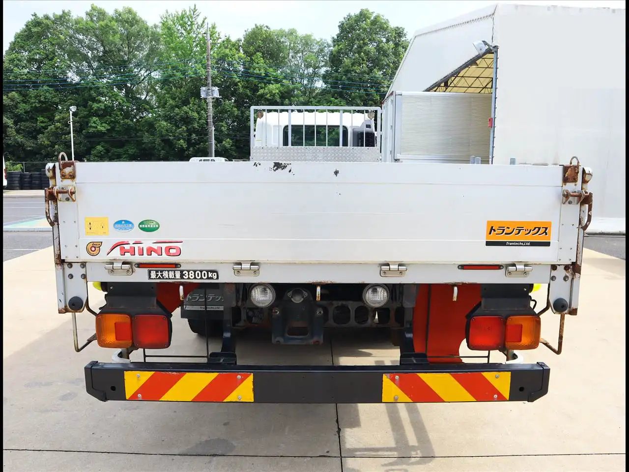 日野 レンジャー 中型/増トン 平ボディ アルミブロック TKG-FC7JKAAの中古トラック画像3