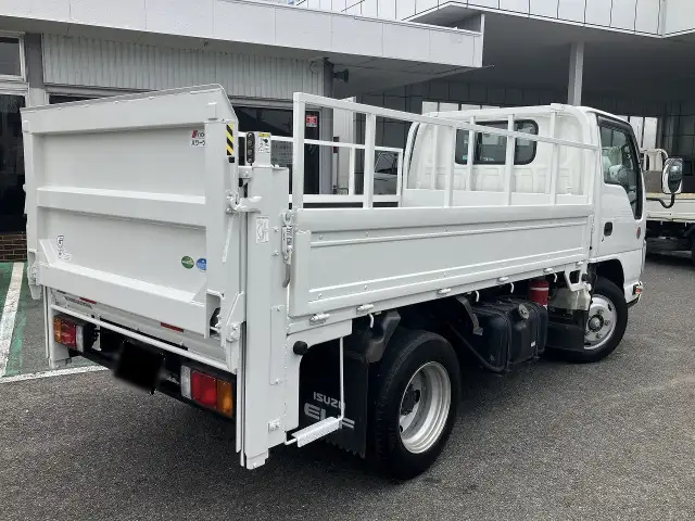 いすゞ エルフ 小型 平ボディ パワーゲート 床鉄板の中古トラック画像2