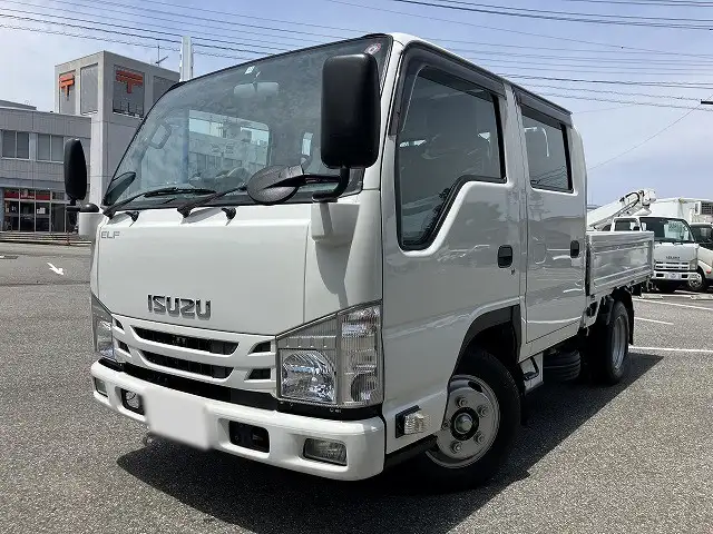 いすゞ エルフ 小型 平ボディ Wキャブ 2RG-NJR88A の中古トラック【車両No.168373】