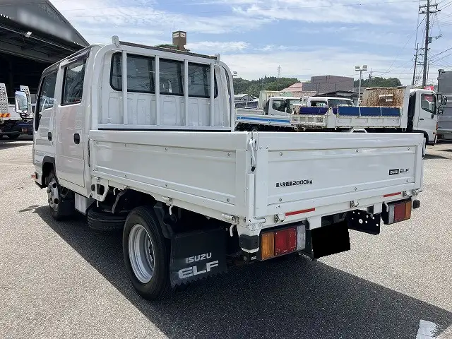 いすゞ エルフ 小型 平ボディ Wキャブ 2RG-NJR88Aの中古トラック画像3
