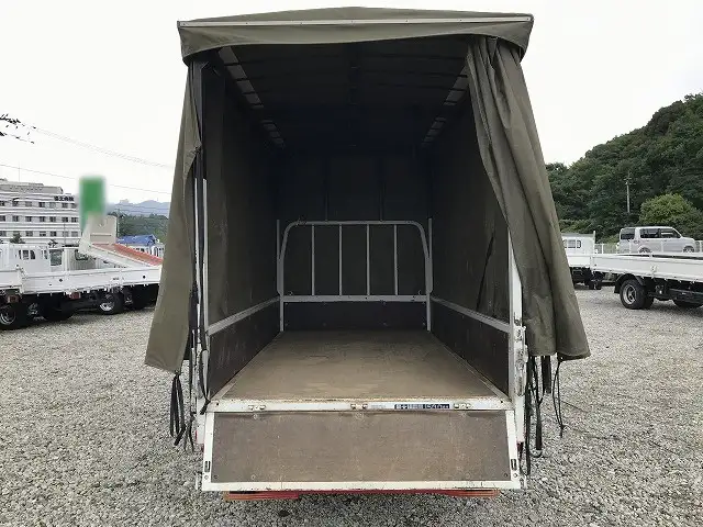 三菱 キャンター 小型 平ボディ 幌 CBF-FB700Bの中古トラック画像4