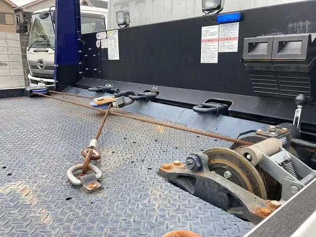 三菱 キャンター 小型 車両重機運搬 ラジコン ウインチの中古トラック画像7