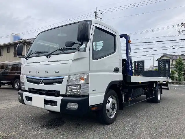 三菱 キャンター 小型 車両重機運搬 ラジコン ウインチ の中古トラック【車両No.168389】
