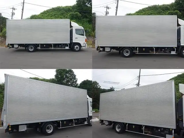 日野 レンジャー 中型/増トン アルミバン パワーゲート BKG-FC7JJYAの中古トラック画像3