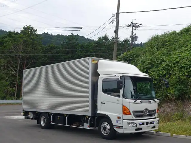 日野 レンジャー 中型/増トン アルミバン パワーゲート BKG-FC7JJYAの中古トラック画像1