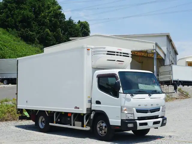三菱 キャンター 小型 冷凍冷蔵 低温 パワーゲートの中古トラック画像1