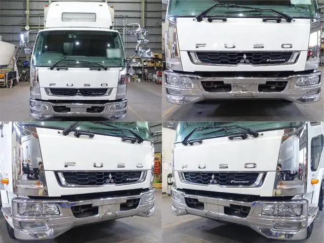 三菱 ファイター 中型/増トン ウイング ベッド QKG-FK62FZの中古トラック画像2