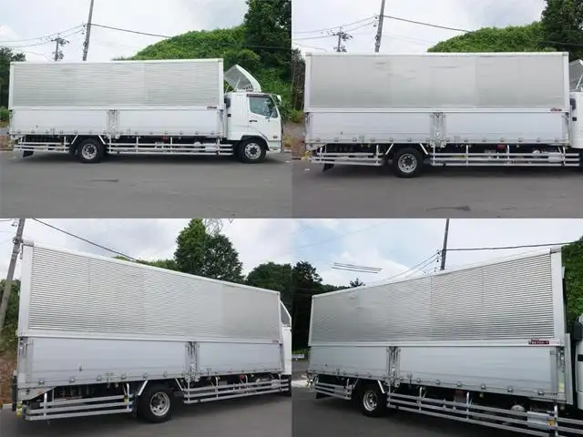 三菱 ファイター 中型/増トン ウイング ベッド QKG-FK62FZの中古トラック画像4
