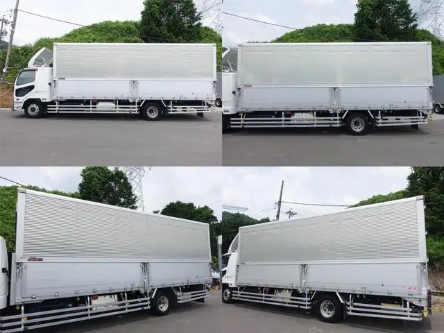 三菱 ファイター 中型/増トン ウイング ベッド QKG-FK62FZの中古トラック画像6