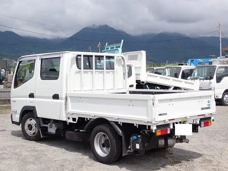三菱 キャンター 小型 平ボディ Wキャブ 2RG-FBA20の中古トラック画像6