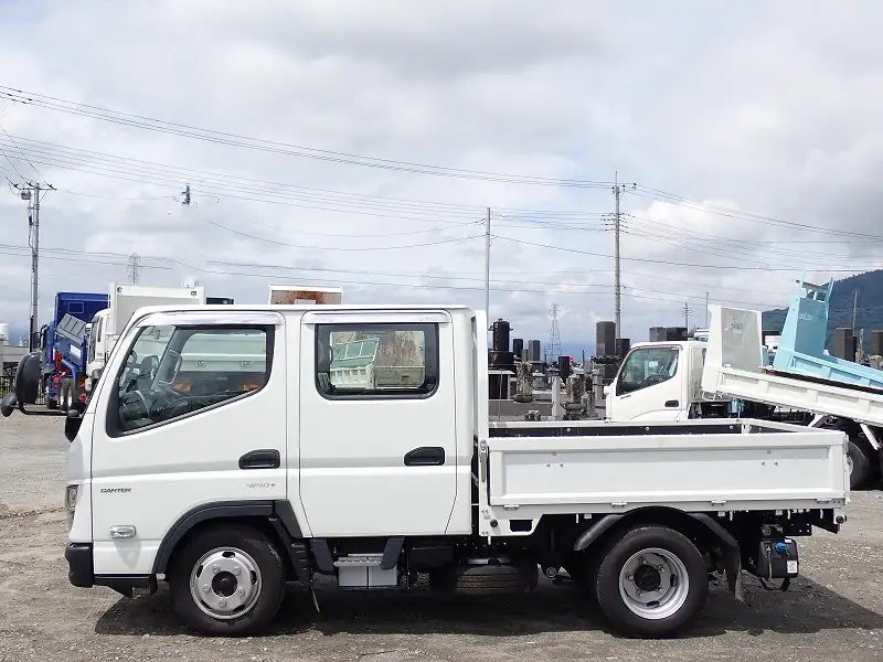 三菱 キャンター 小型 平ボディ Wキャブ 2RG-FBA20の中古トラック画像7