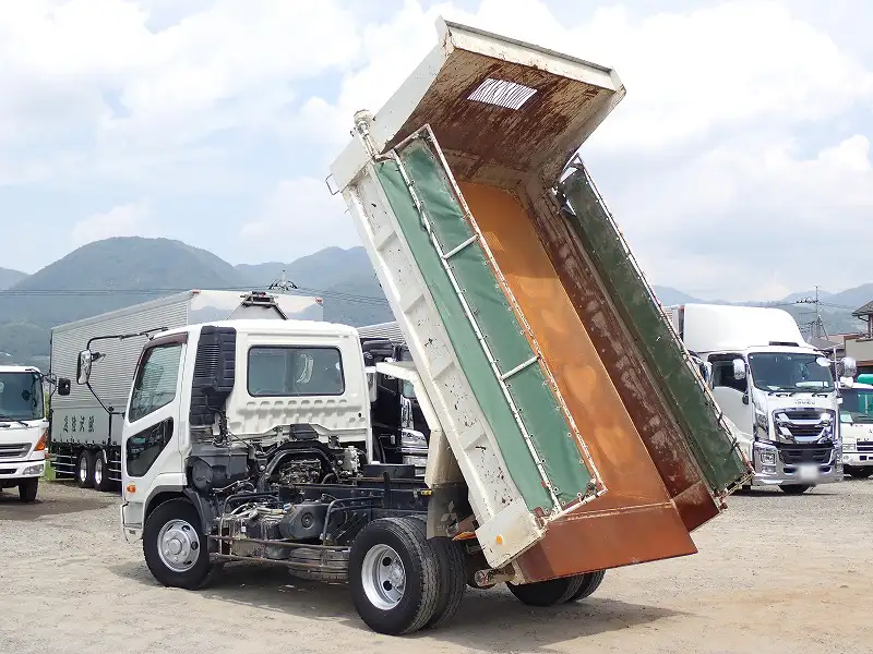 三菱 ファイター 中型/増トン ダンプ Lゲート コボレーンの中古トラック画像6
