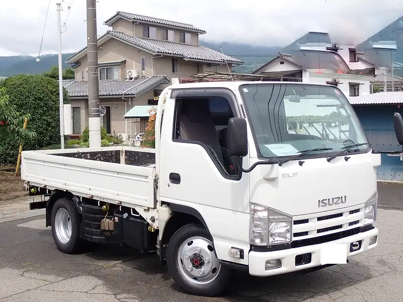 いすゞ エルフ 小型 平ボディ TKG-NJS85A H26の中古トラック画像2