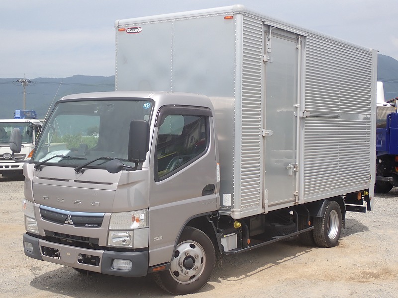 三菱 キャンター 小型 アルミバン 標準ロング TPG-FEA50