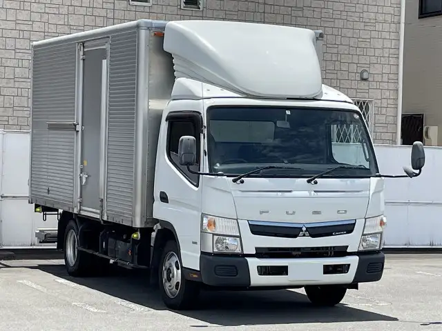 三菱 キャンター 小型 アルミバン パワーゲート サイドドアの中古トラック画像2