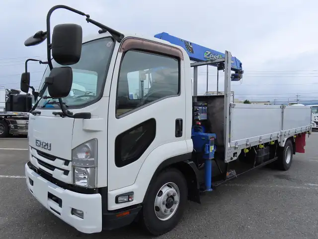 いすゞ フォワード 中型/増トン クレーン付 アルミブロック 4段 の中古トラック【車両No.168418】