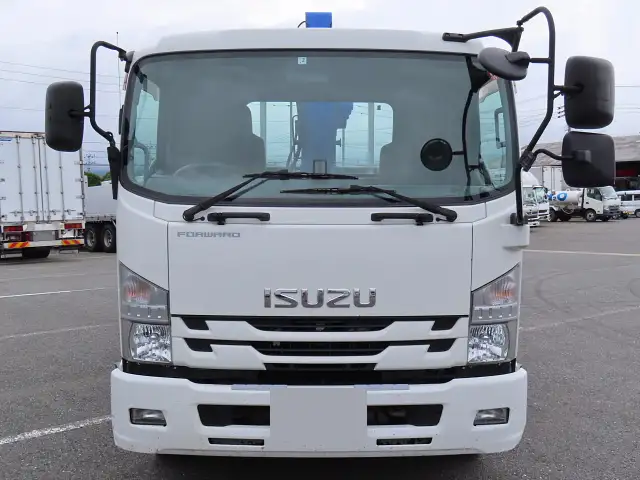 いすゞ フォワード 中型/増トン クレーン付 アルミブロック 4段の中古トラック画像2