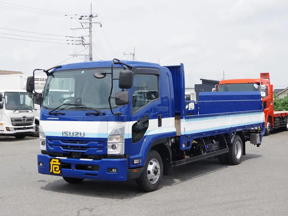 いすゞ フォワード 中型/増トン 平ボディ パワーゲート 床鉄板 の中古トラック【車両No.168371】