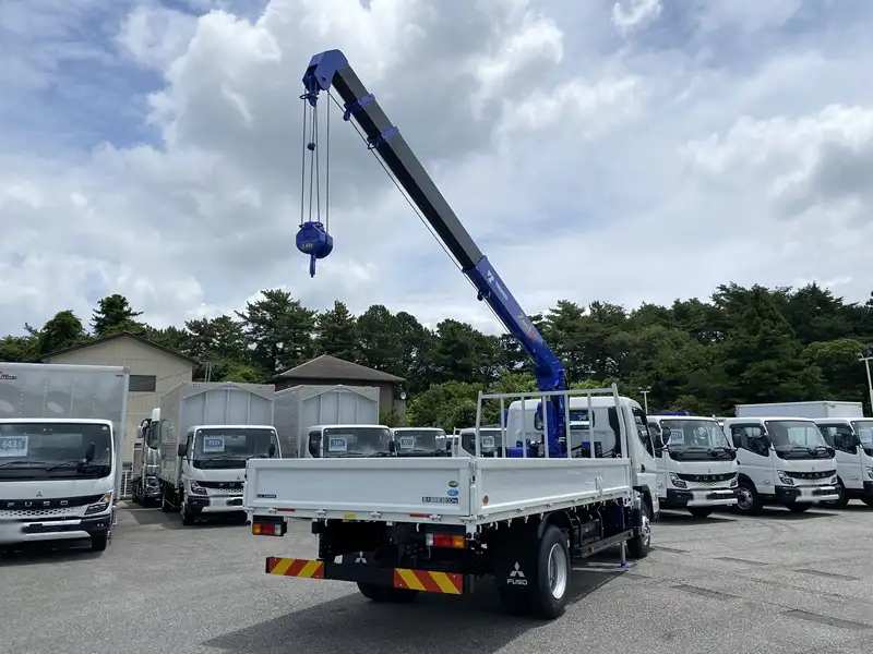 三菱 キャンター 小型 クレーン付 4段 ラジコンの中古トラック画像6